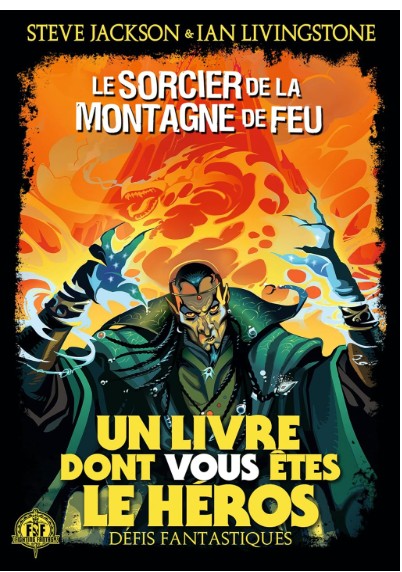 livre dont vous êtes le héros - le sorcier de la montagne de feu