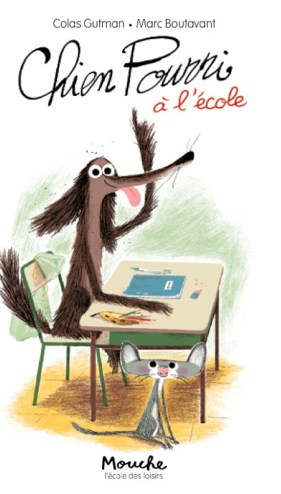 chien pourri à l'école